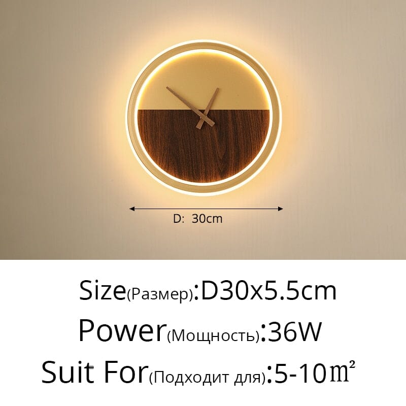 Nyra Unique LED Wall Clock