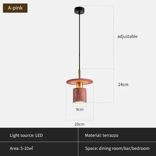 Modern Pendant Lamp Minimalist Art Hanging Lamp Interior LED