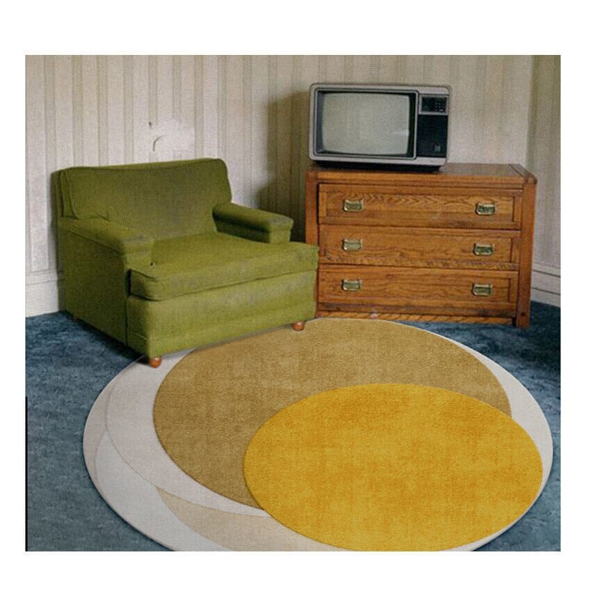 Modern Round Carpets Area Rug