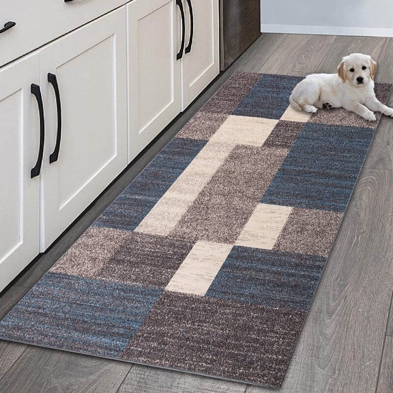 Modern Bold Print Kitchen or hallway Mat