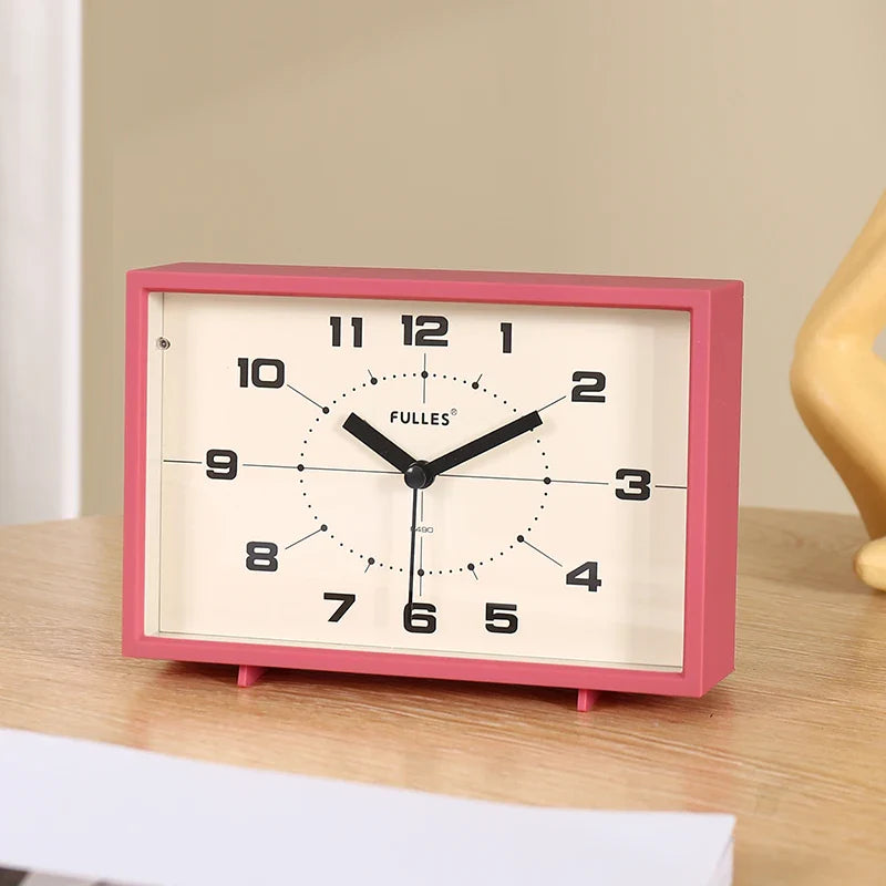 Modern retro alarm clock