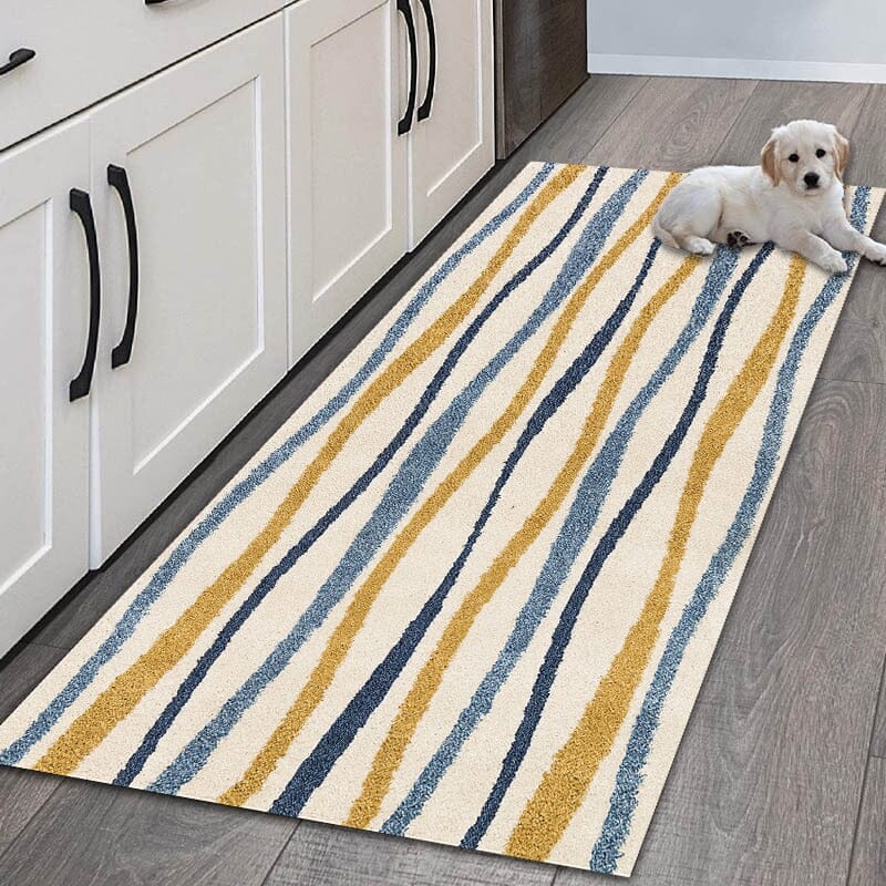 Modern Bold Print Kitchen or hallway Mat