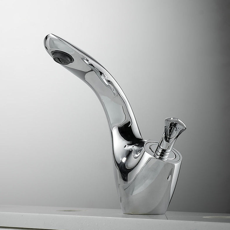 Vita - Modern Curved Bathroom Faucet