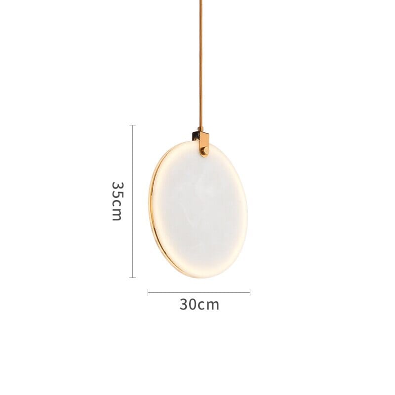 Marble Stone Pendant Light Fixture