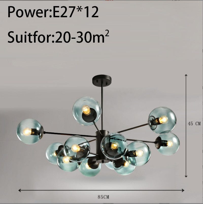 Xavier Bubble Chandelier Light Fixture