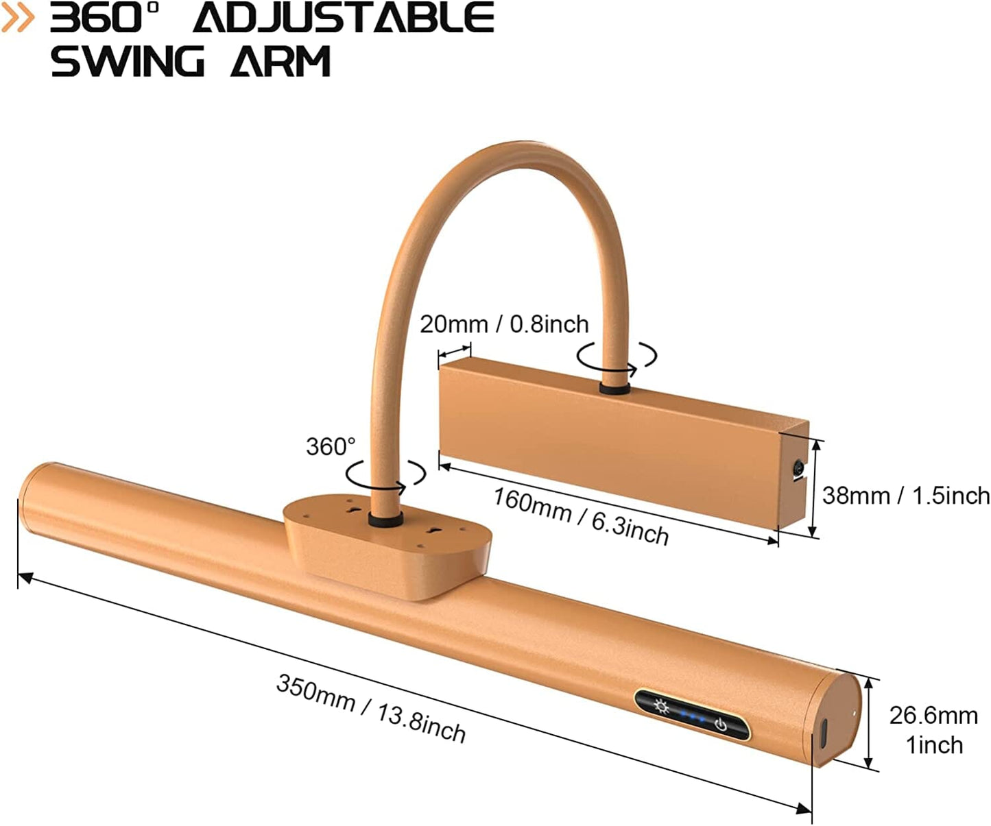 Martin LED Wall Lamp for photo frames