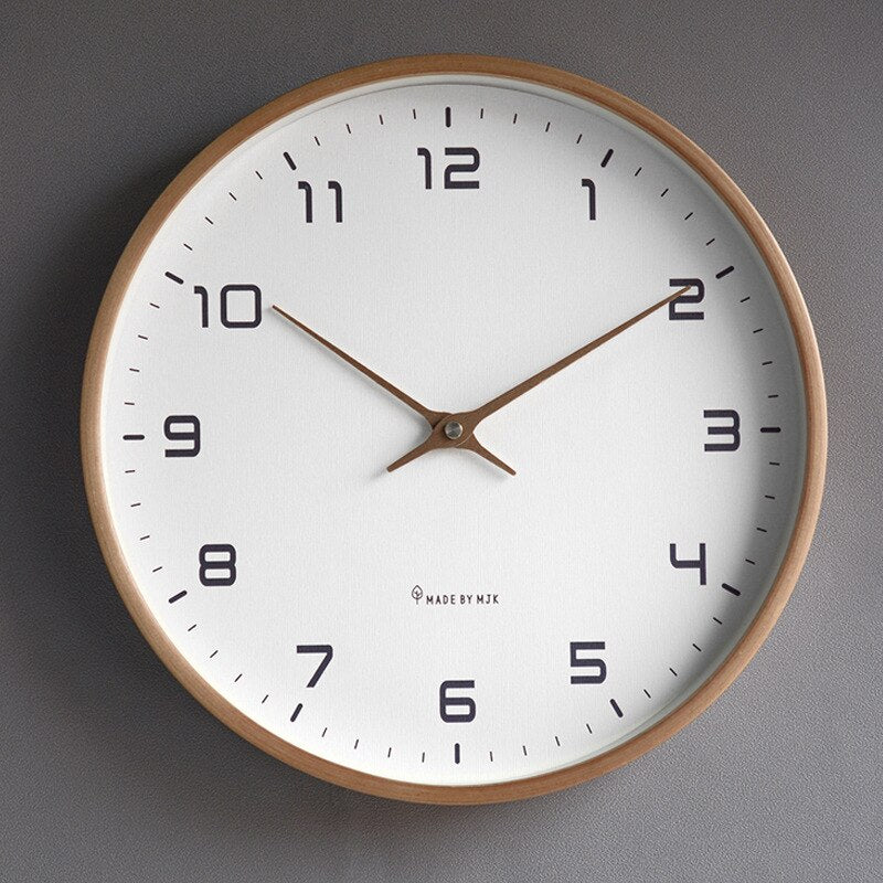 Wooden Needle Decorative Wall Clock