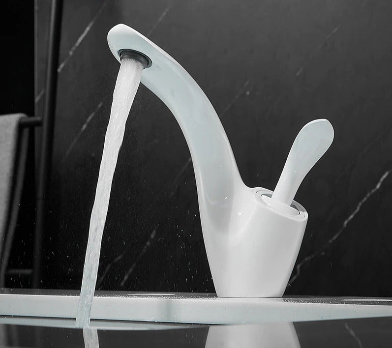 Vita - Modern Curved Bathroom Faucet