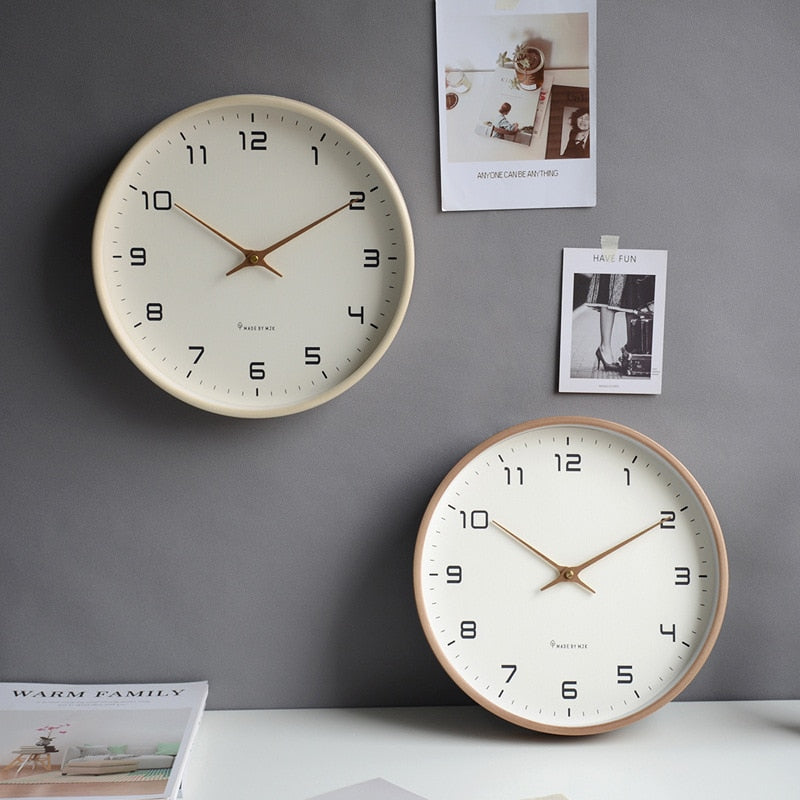 Wooden Needle Decorative Wall Clock