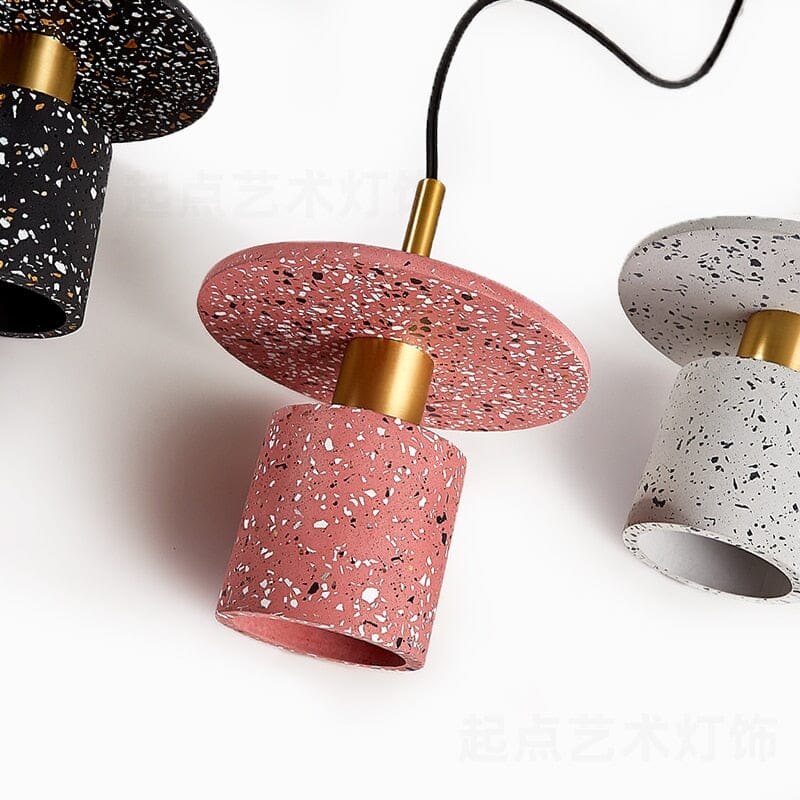 Terrazzo Pendant Lamp Light Fixture