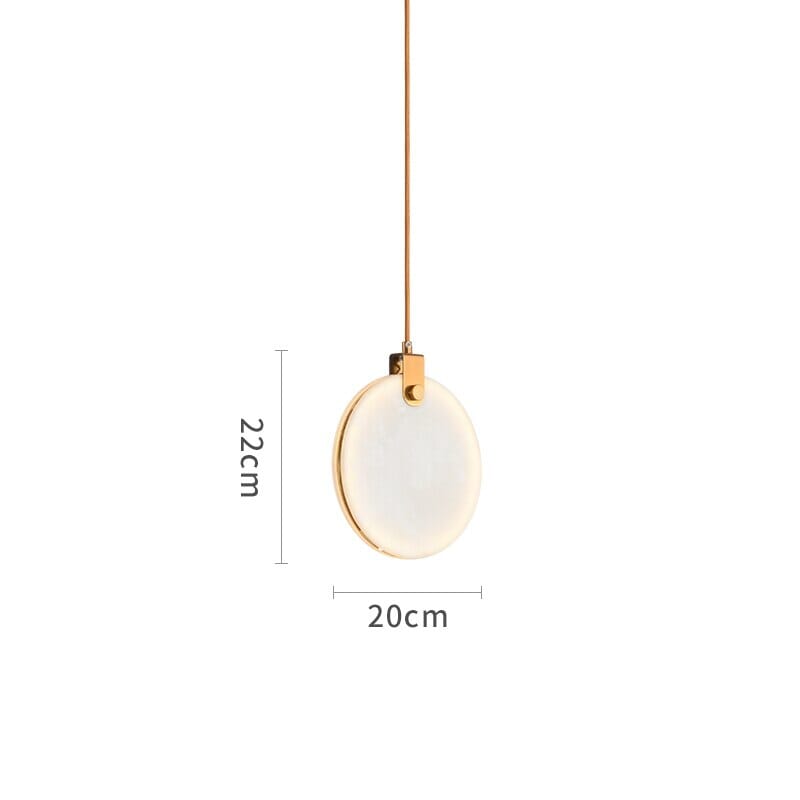 Marble Stone Pendant Light Fixture