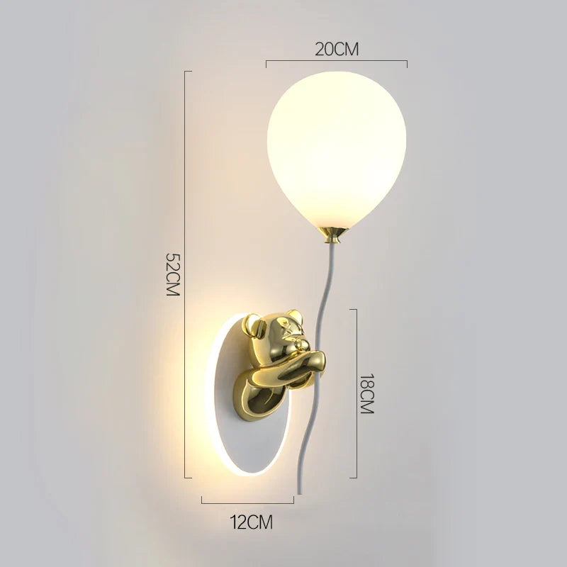 Artistic Bear Wall Lamp