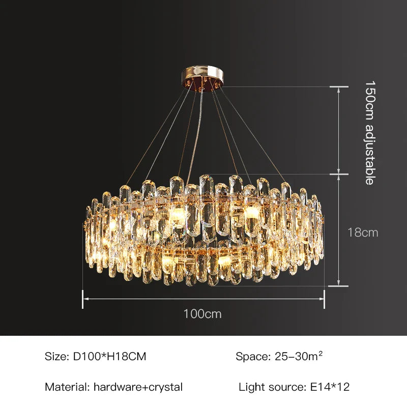 Tooley Crystal Chandelier