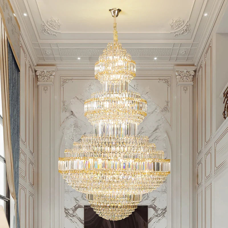 Nyra Royal Crystal Chandelier Fixture