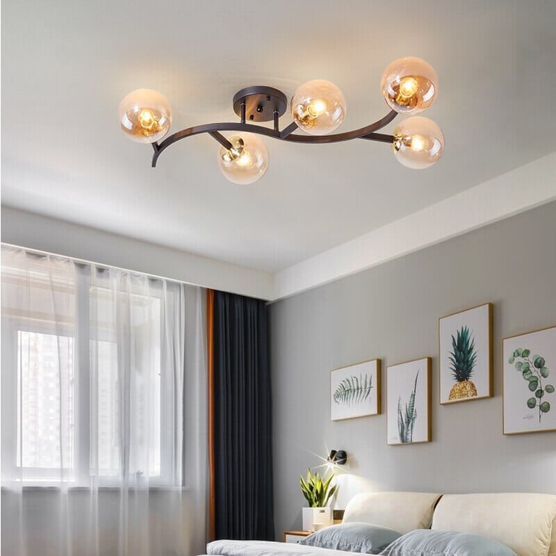 Tree Branch Ceiling Lamp Fixture