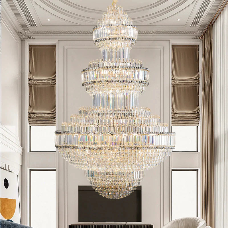 Nyra Royal Crystal Chandelier Fixture