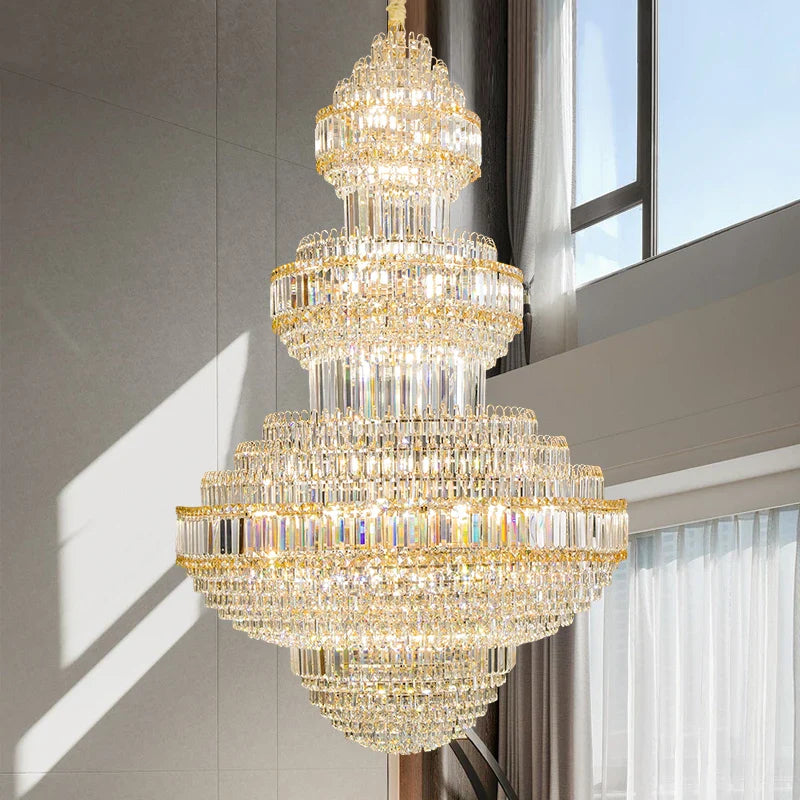 Nyra Royal Crystal Chandelier Fixture