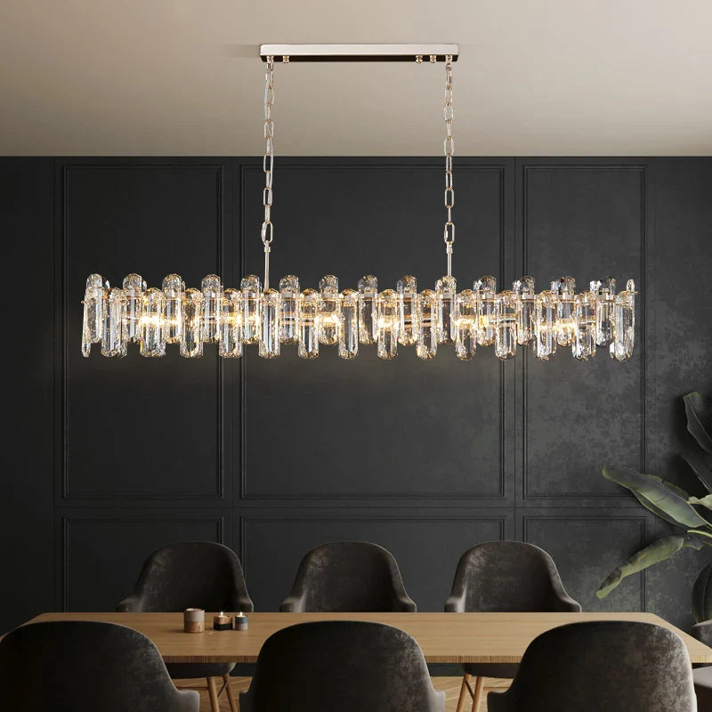 Bertie Elegant Crystal Chandelier