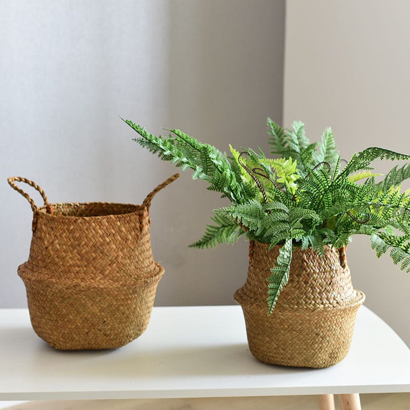 Wicker Woven Storage Baskets Set