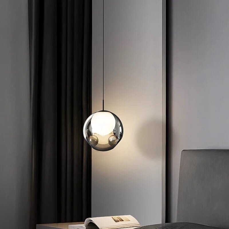 Modern LED Glass Pendant Light