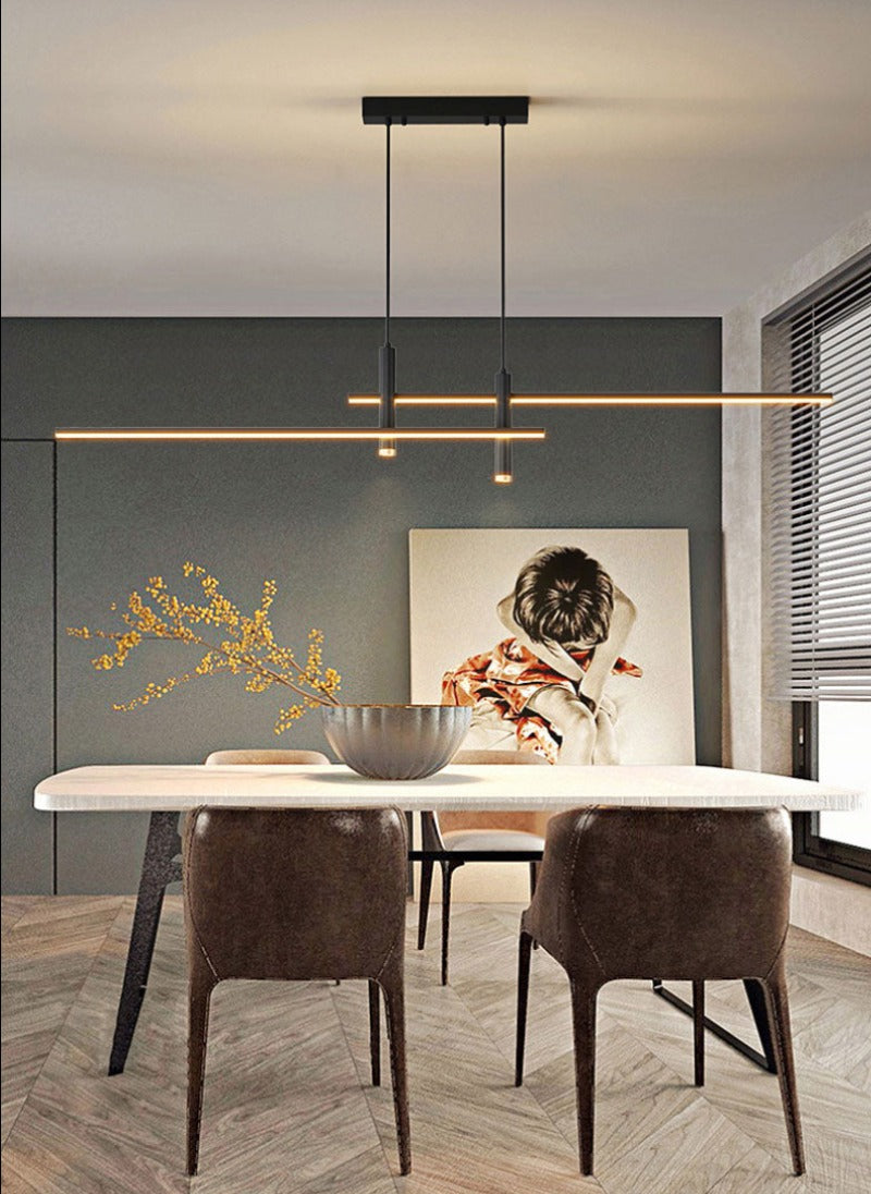 Modern Horizontal Chandelier