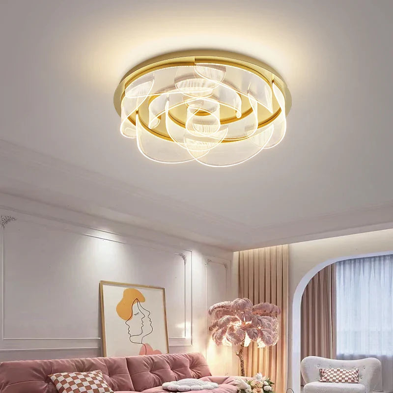 Minimalist Petal Ceiling Light