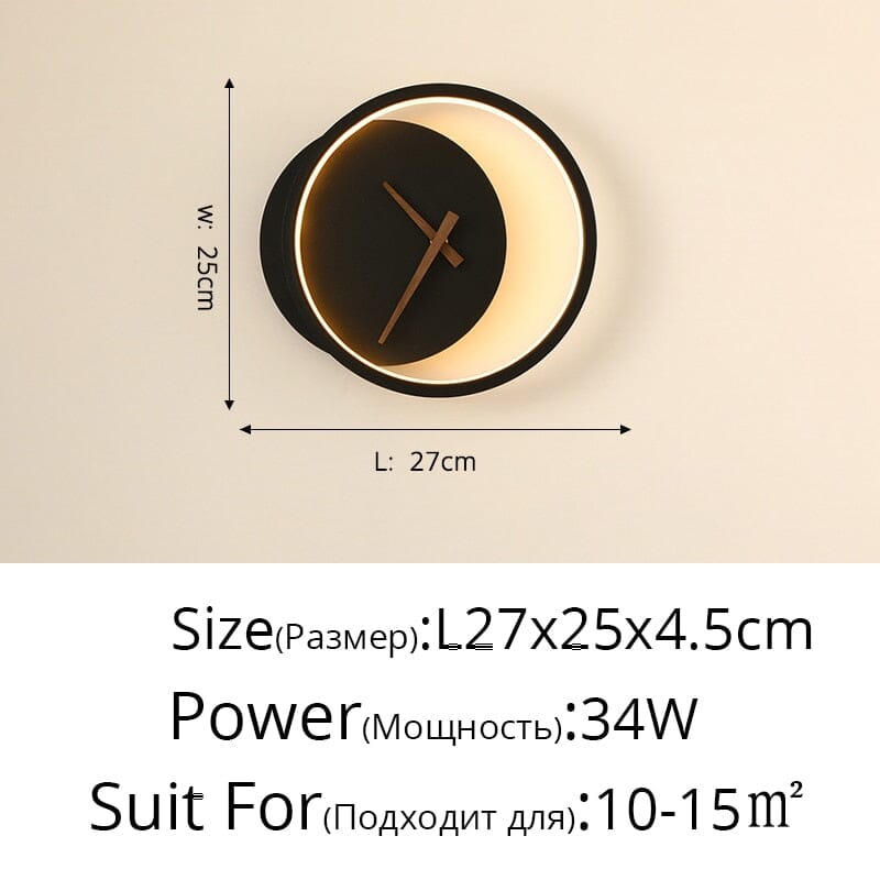 Nyra Unique LED Wall Clock