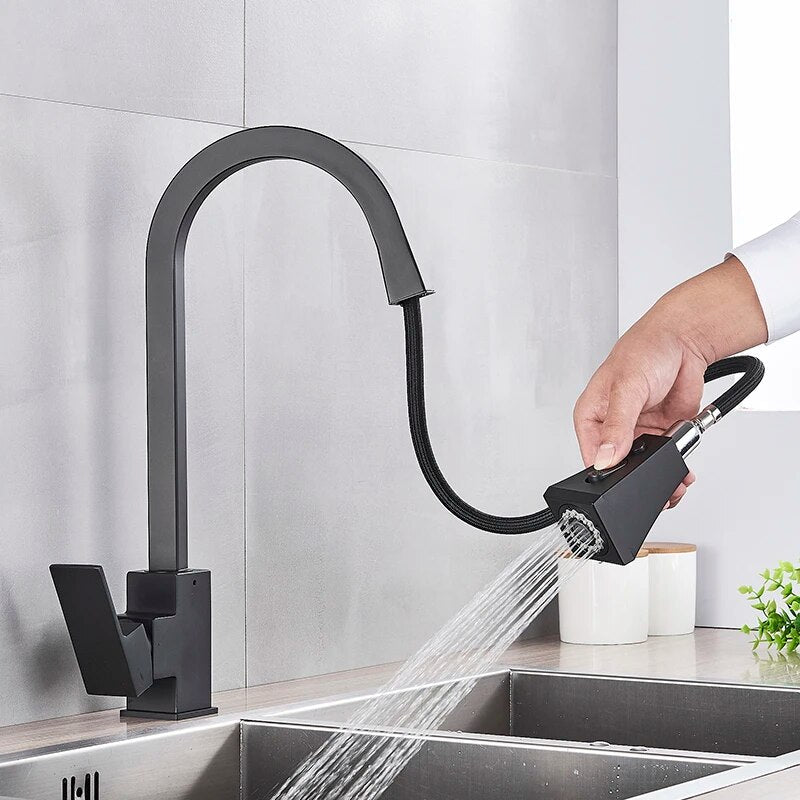 Modern Pull Out Kitchen Faucet