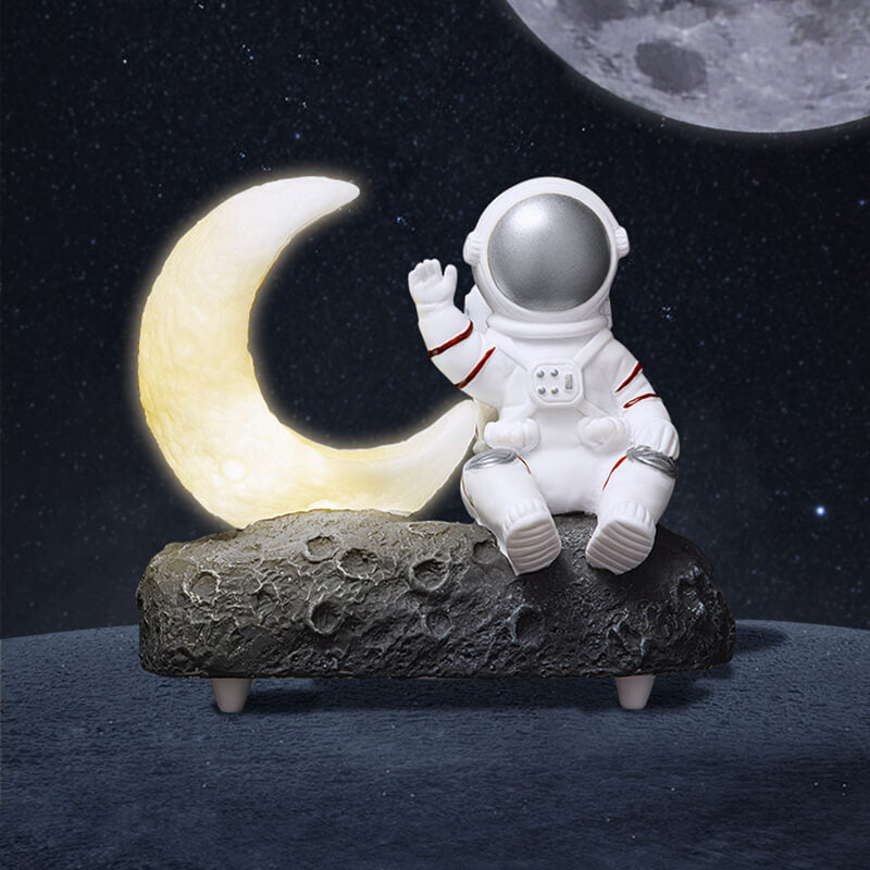 Astronaut Bluetooth Speaker Night Lamp