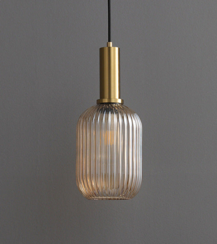 Walden - Vintage Textured Glass Pendant Lights