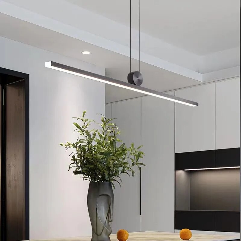 Modern Minimalist Linear Chandelier