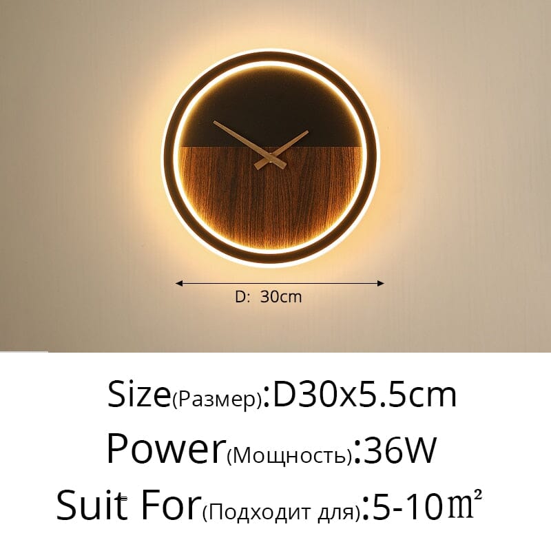 Nyra Unique LED Wall Clock