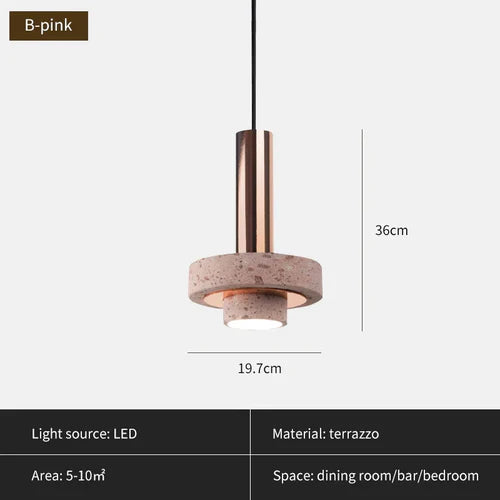 Modern Pendant Lamp Minimalist Art Hanging Lamp Interior LED