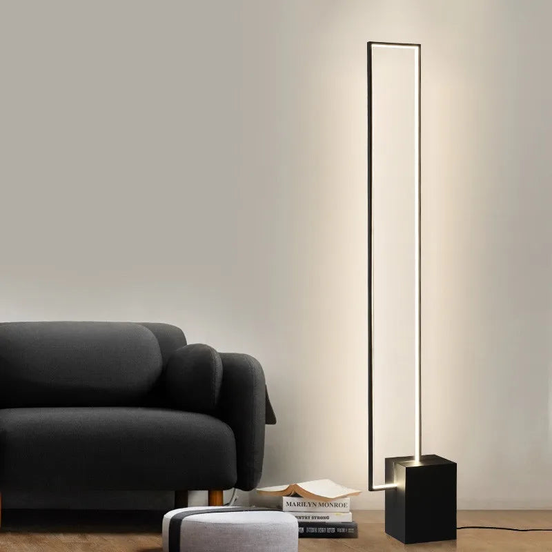 Minimalist rgb floor lamp Modern italian design Light Rectangle Lamp