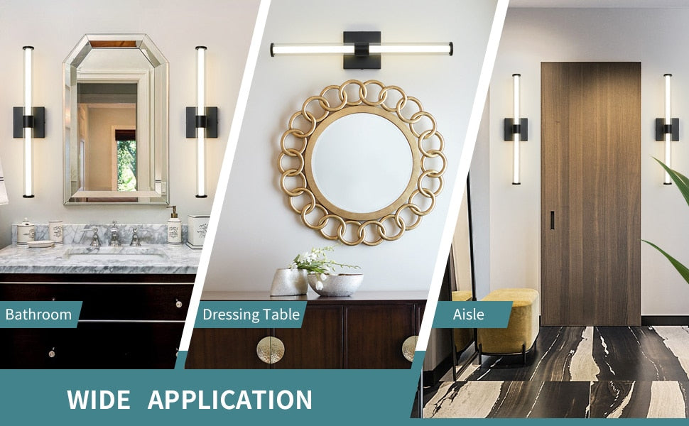 Two-Bulb LED Wall/Vanity Sconce