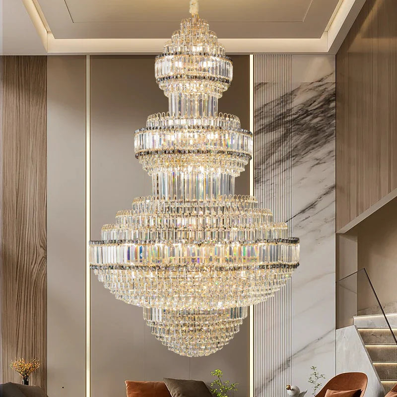 Nyra Royal Crystal Chandelier Fixture