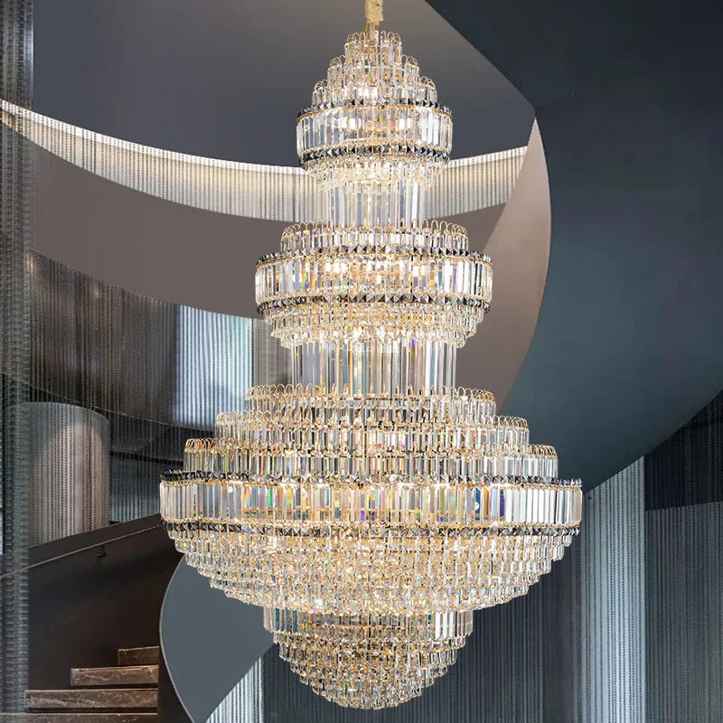 Nyra Royal Crystal Chandelier Fixture