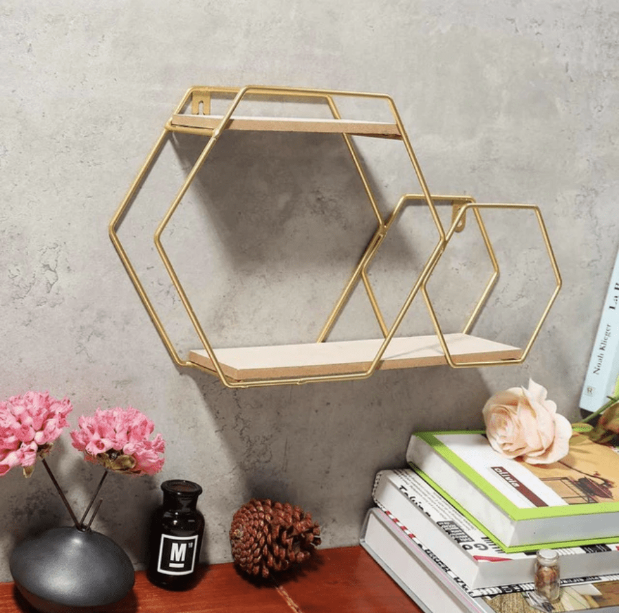 Minimal Hexa Shelf - Nordic Side - 