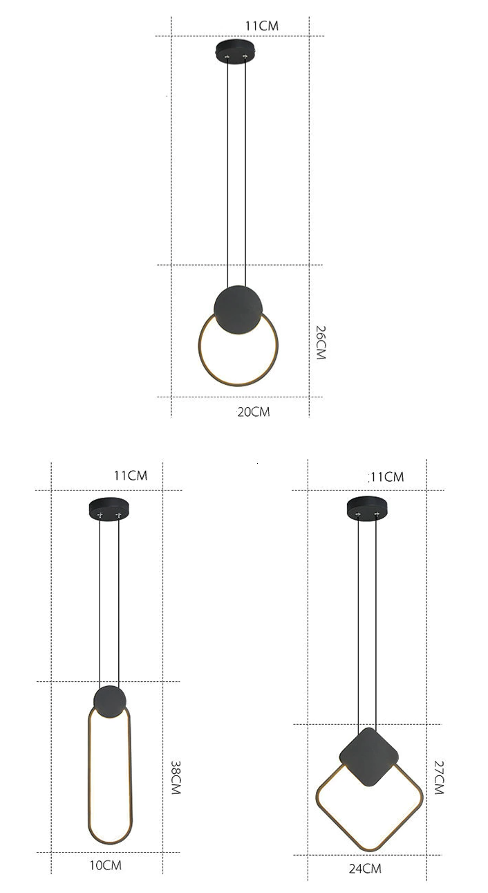 Minimalistic Pendant Light Fixture