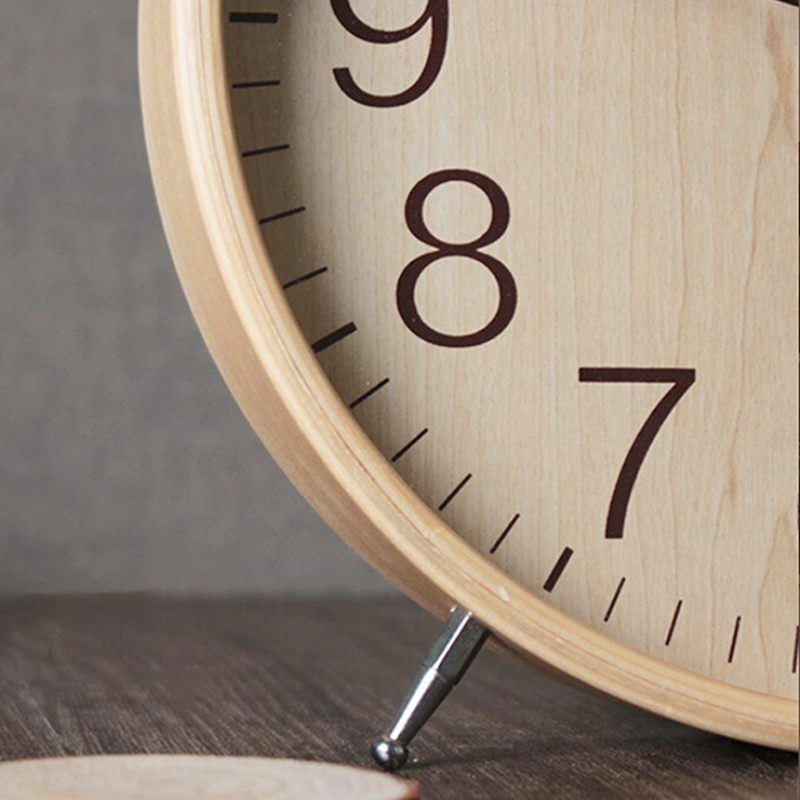 Wooden Table Clocks Decorative Timepieces