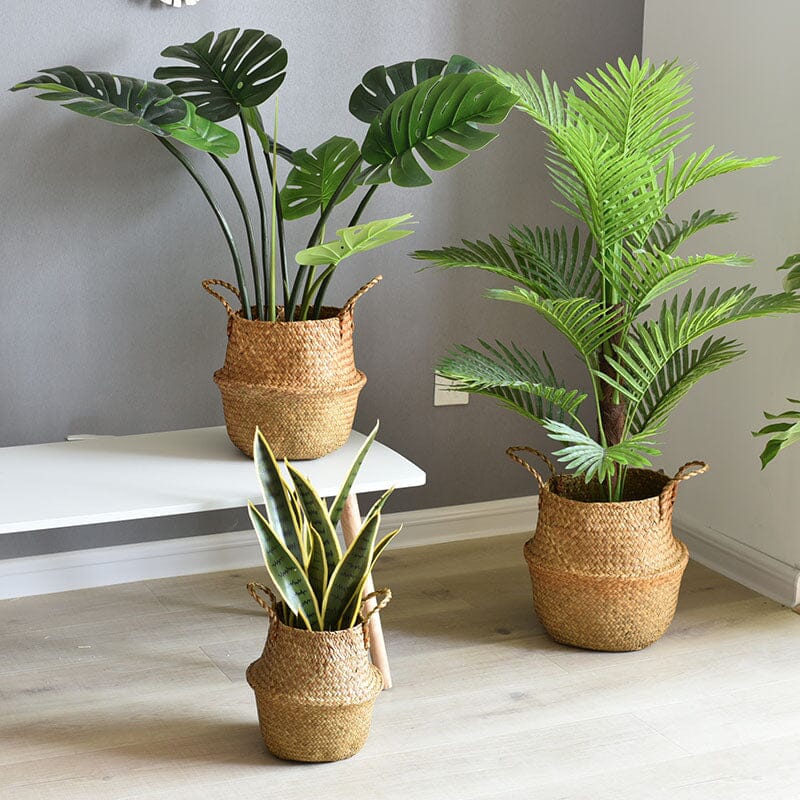 Wicker Woven Storage Baskets Set