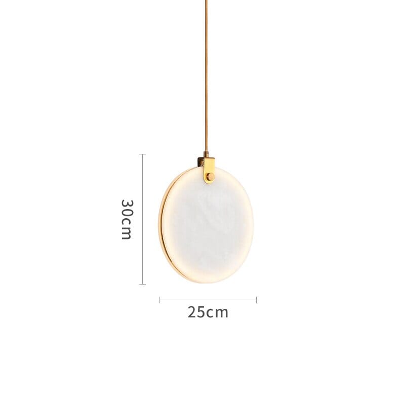 Marble Stone Pendant Light Fixture