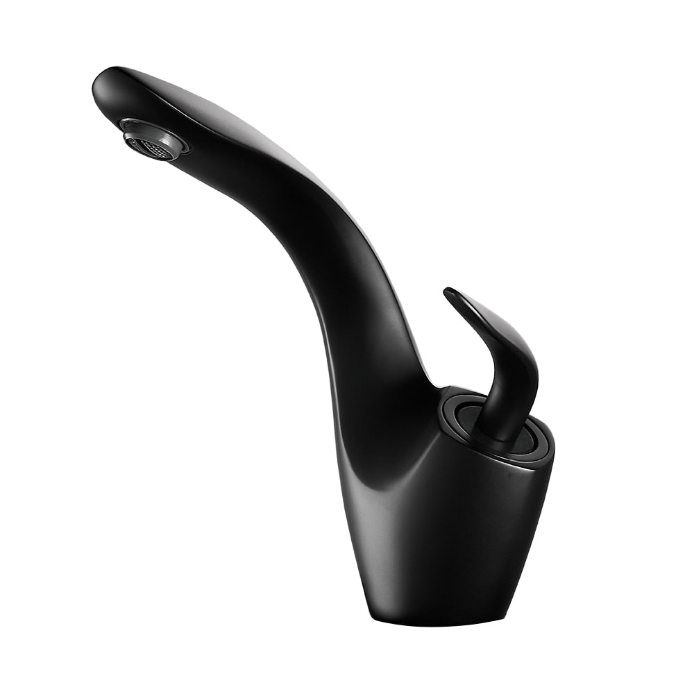 Vita - Modern Curved Bathroom Faucet