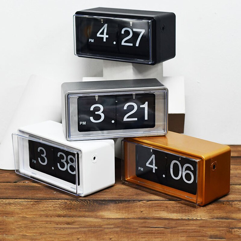 Table flip clocks