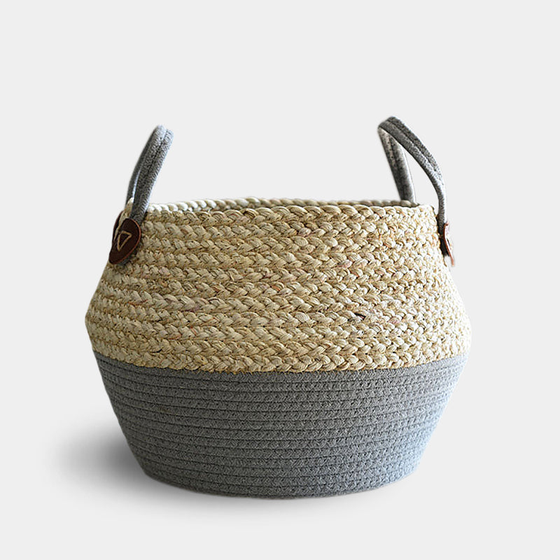 Seagrass storage baskets