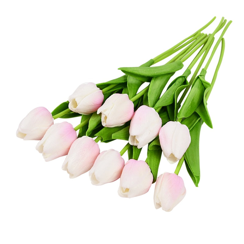 Tulip Artificial Flower Bouquet Decoration (10 Pieces)