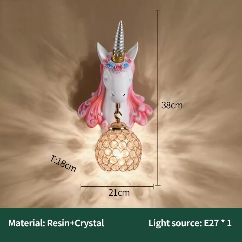 Unicorn Resin Night Light