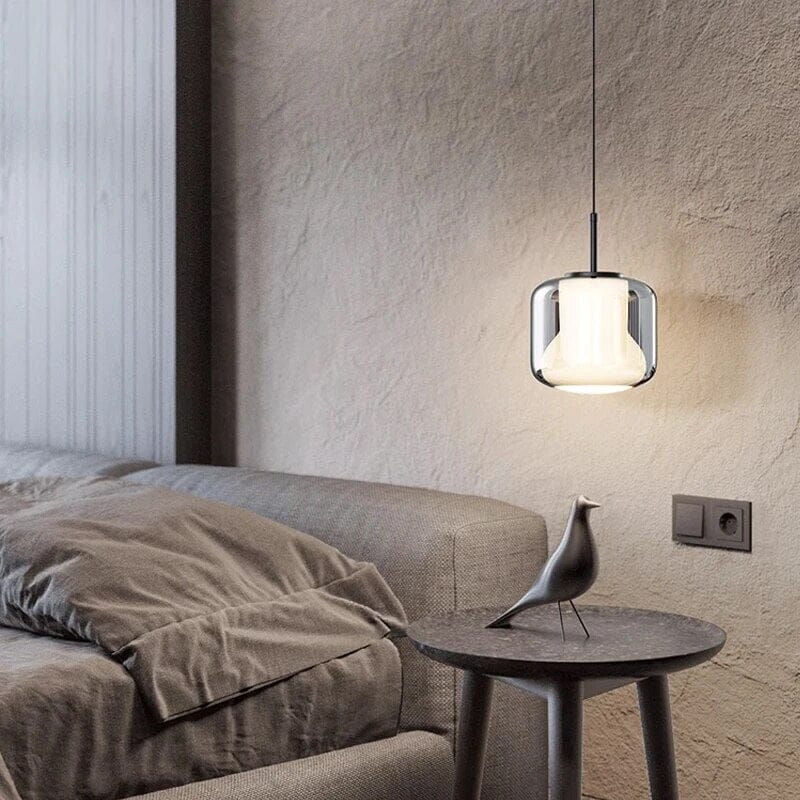 Modern LED Glass Pendant Light