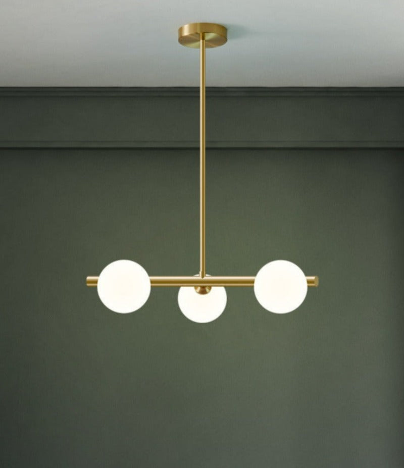 Astra Multi-Globe Horizontal Chandelier