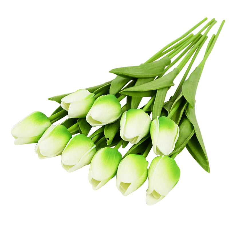 Tulip Artificial Flower Bouquet Decoration (10 Pieces)